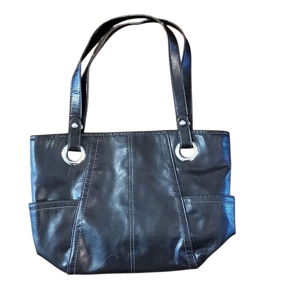 Kim Rogers Womens Brown Shoulder Bag Handbag Purse